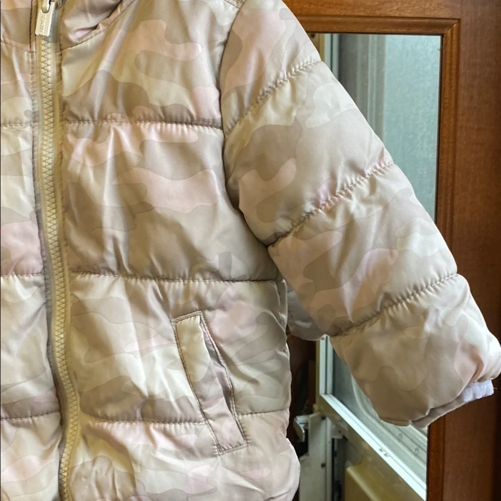 Toddler 12-18 Month Camouflage Puffer Jacket